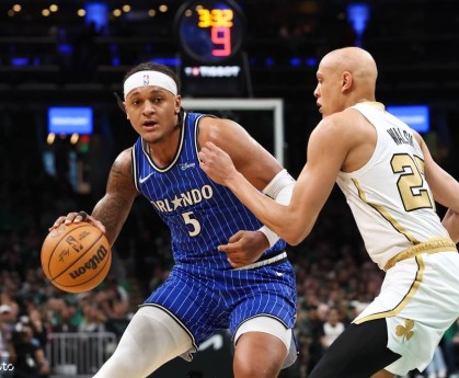 班凯罗23+10+11加尔扎27+12 魔术不敌凯尔特人