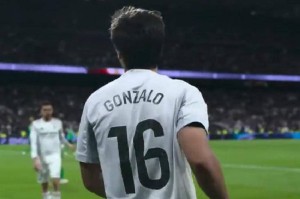 皇马21岁天才贡萨洛-加西亚逆袭爆发！梅开三度创历史，仅西甲两次首发